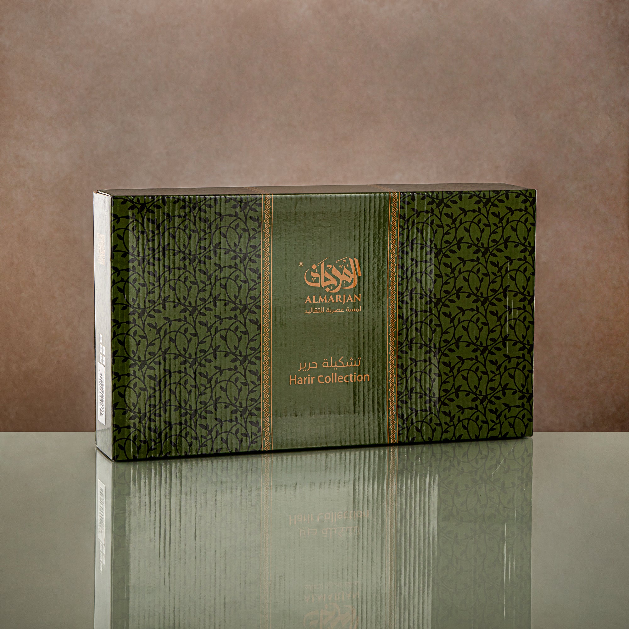 طقم استكانات وصحون شاي المرجان شفاف وذهبي 6 قطع (1496BJ-0001P-XQZT-GLD) التجمعات، المناسبات الخاصة، رمضان، العيد