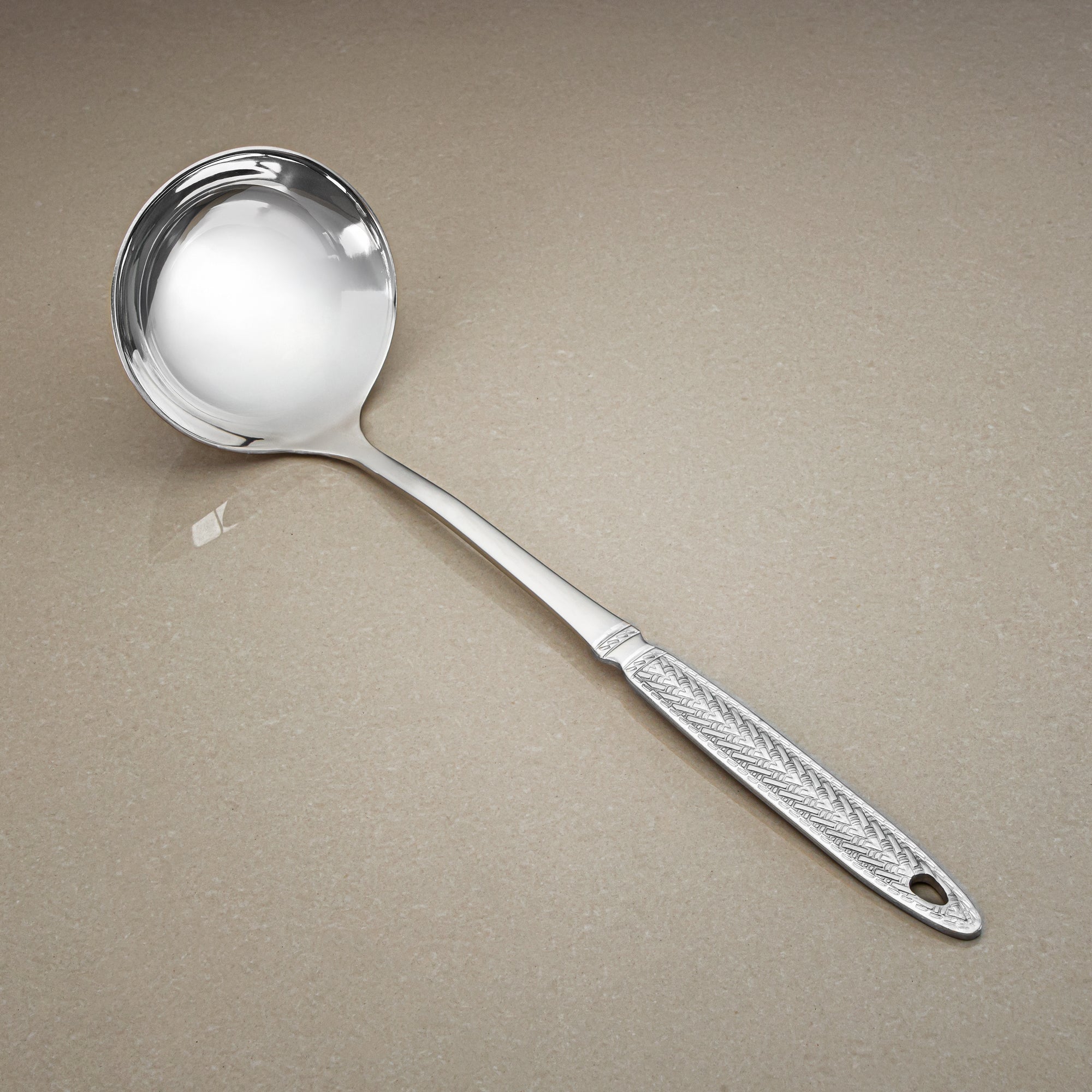 مغرفة حساء المجران، ستانلس ستيل، فضي (CUT0010498) أدوات مائدة أنيقة