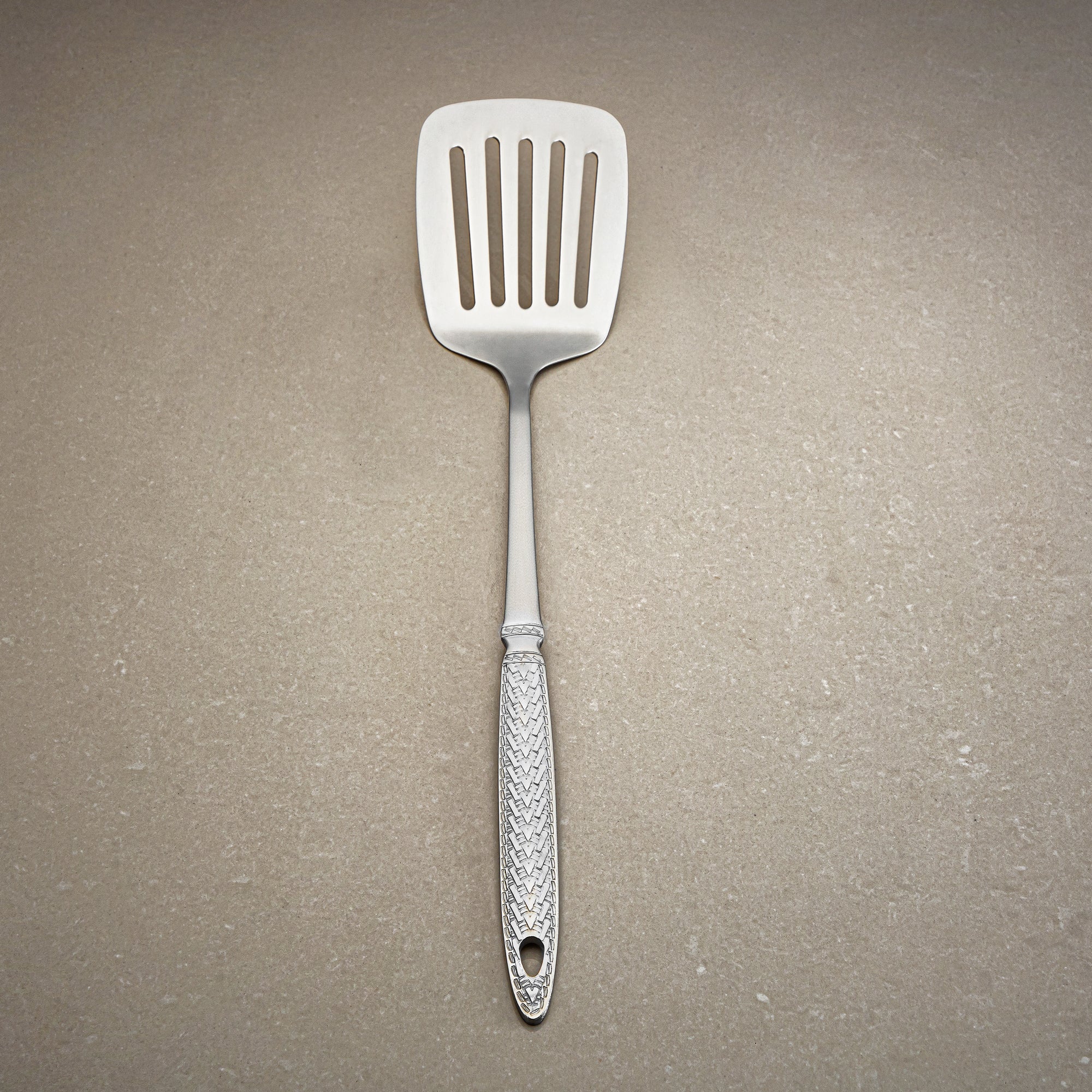 ملعقة ألومرجان المشقوقة، ستانلس ستيل، فضي (CUT0010500) أدوات مائدة أنيقة