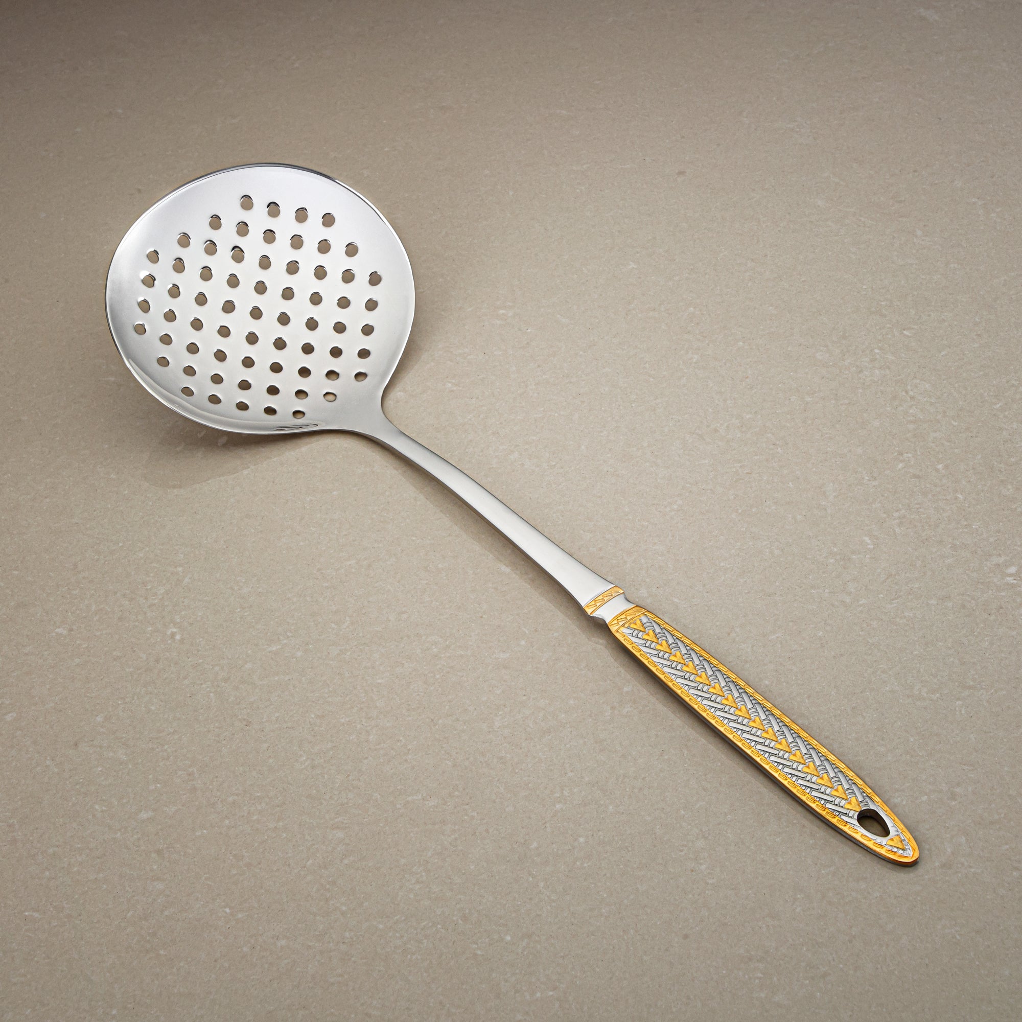 أدوات مائدة أنيقة من ألمارجان سكيمر، ستانلس ستيل، فضي وذهبي (CUT0010506)