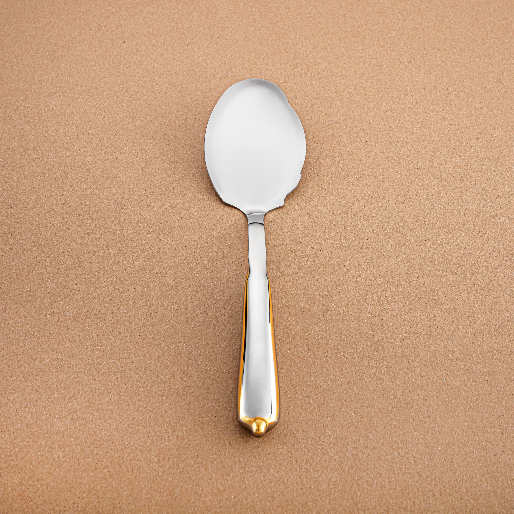 خادم الأرز ستانلس ستيل المرجان – تشطيب مرآة، فضي وذهبي CUT1620074