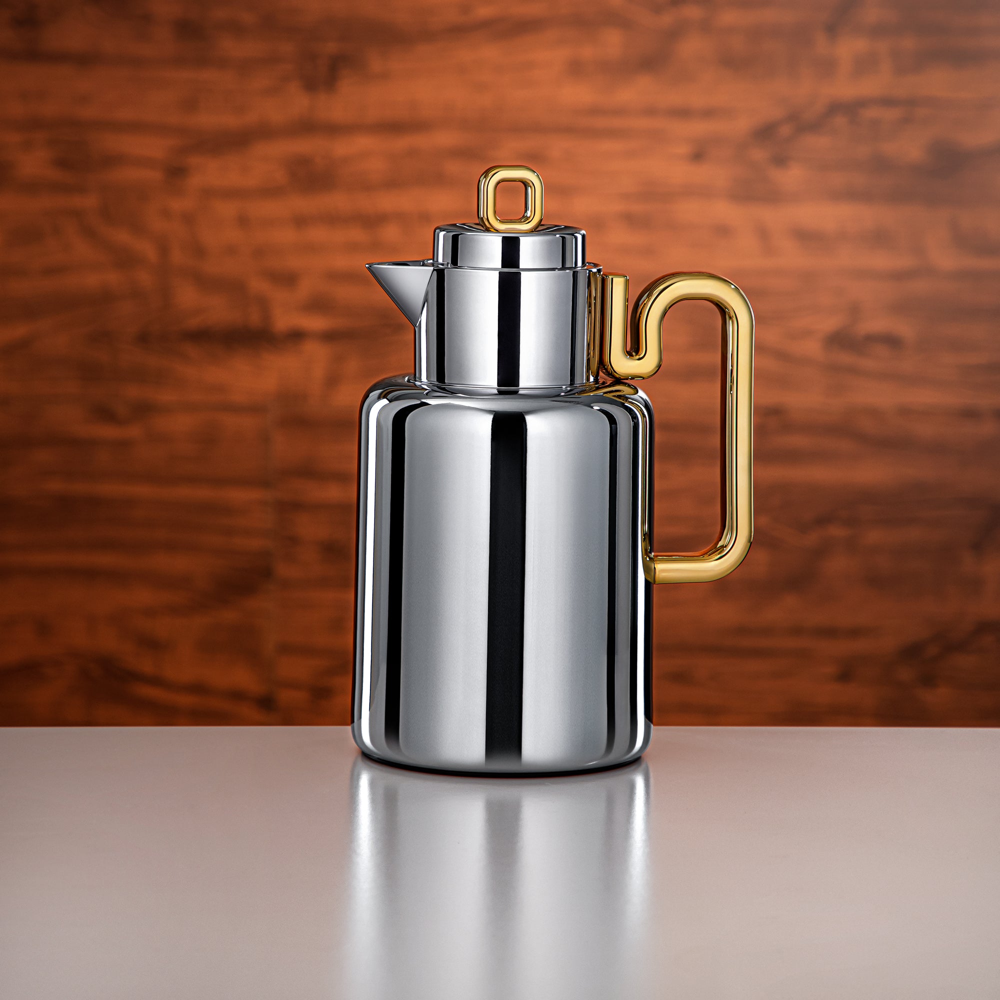 طقم الترمس المرجان Always سعة 0.5 لتر + 1 لتر فضي وذهبي (FG815-050/100 C/G)