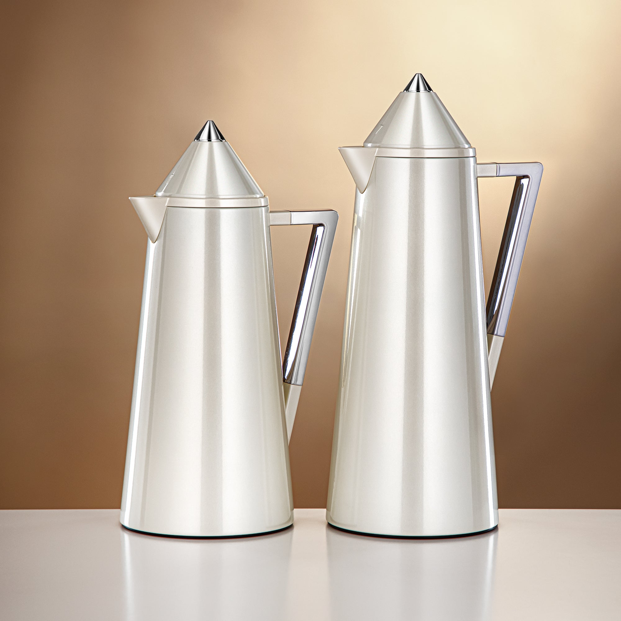 المرجان ترمس فراغي أبيض لؤلؤي وفضي – رمضان والتجمعات