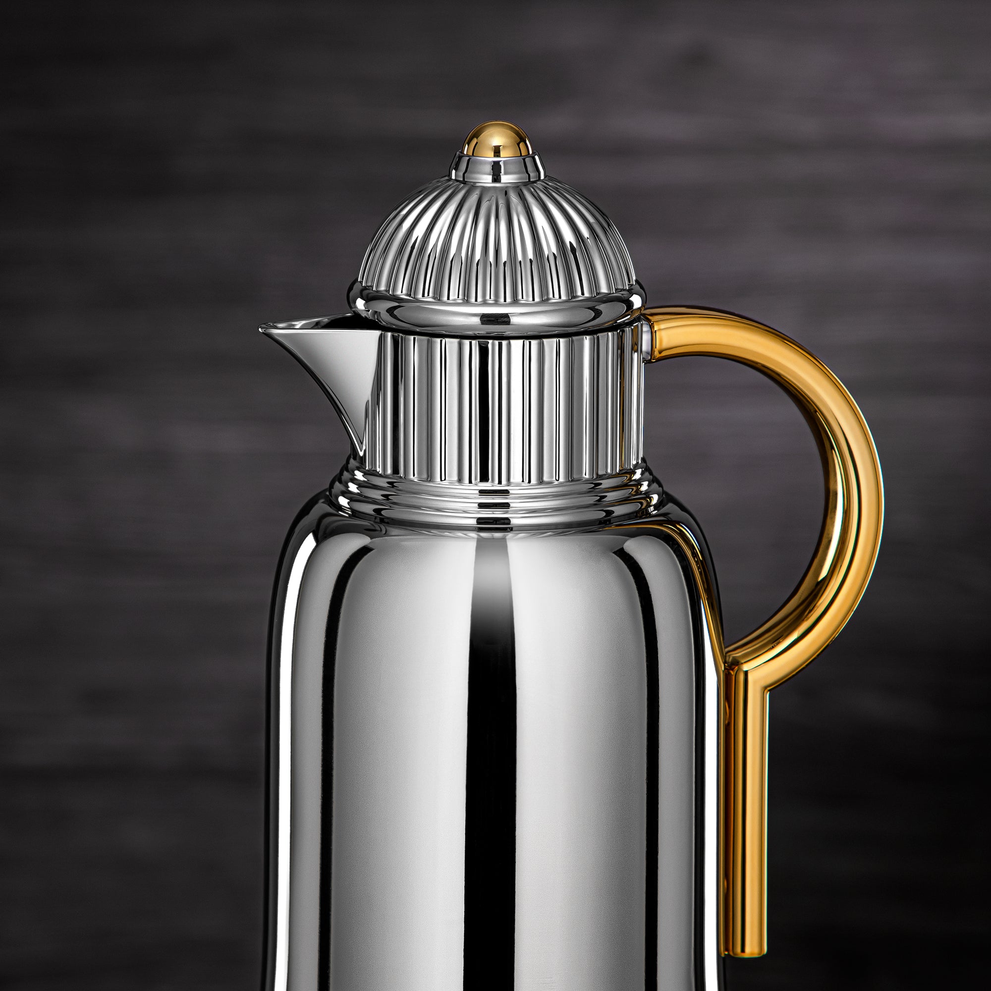 طقم ترامس المرجان 1 لتر + 1 لتر فضي وذهبي