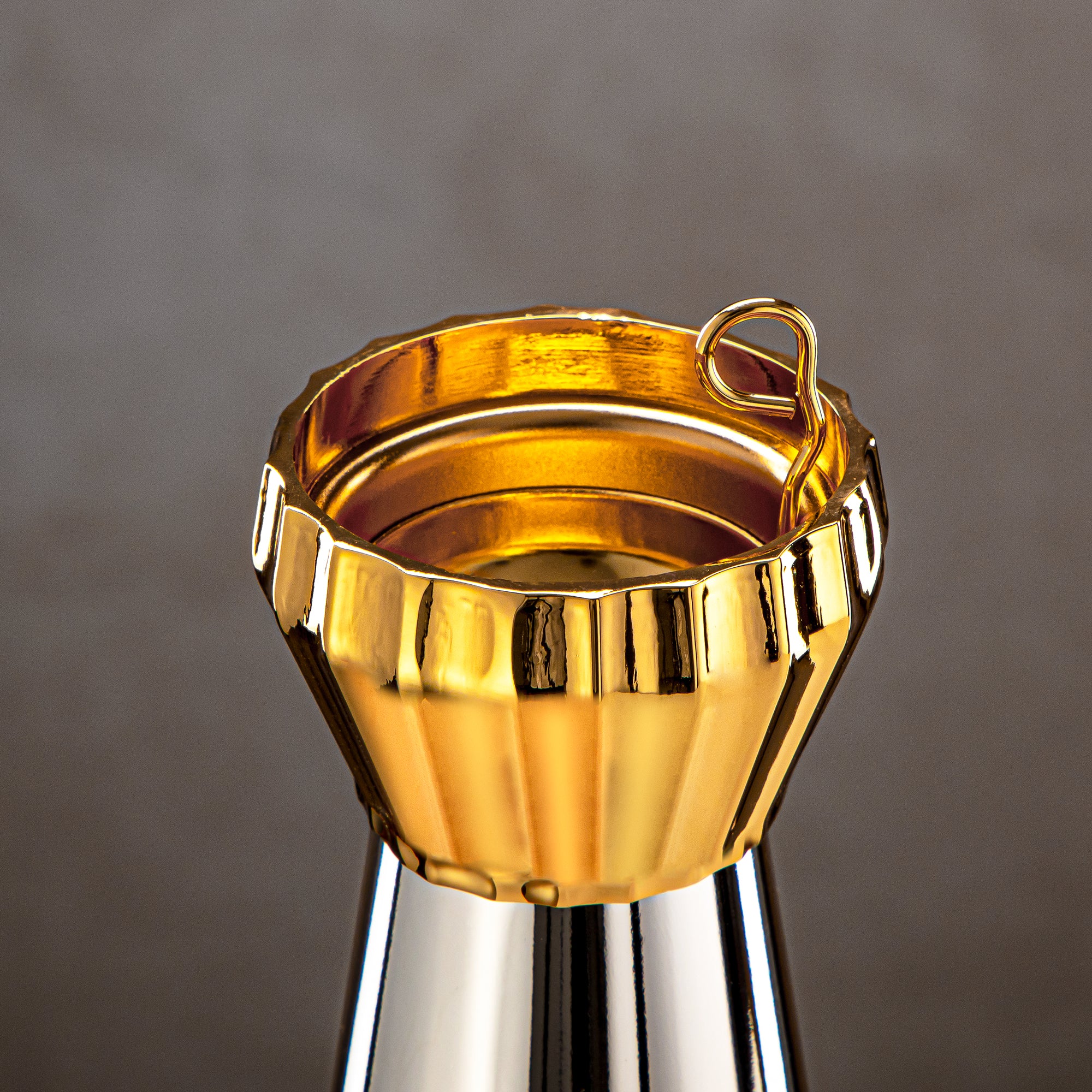 مبخرة المرجان 6.5 سم فضي وذهبي - HT2305039