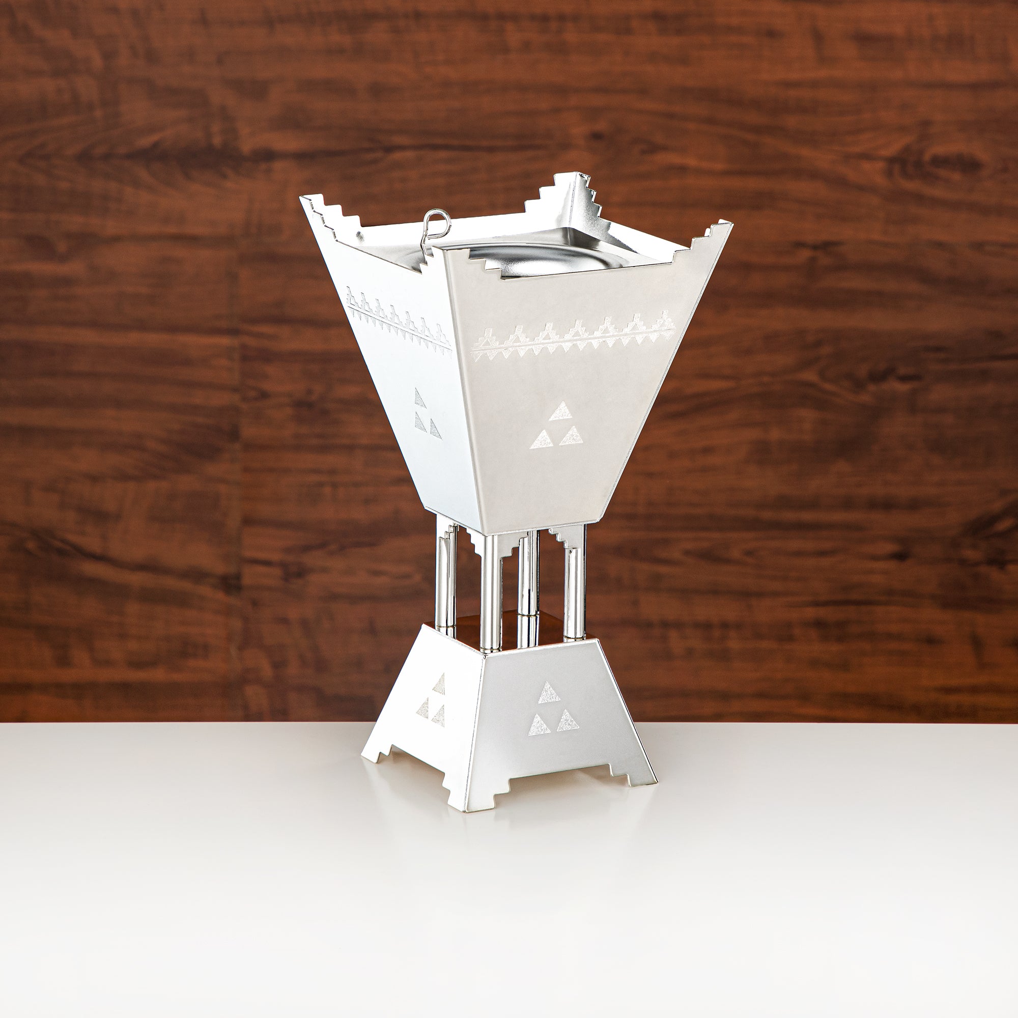 Almarjan 13 CM Incense Burner Silver - HT2411015