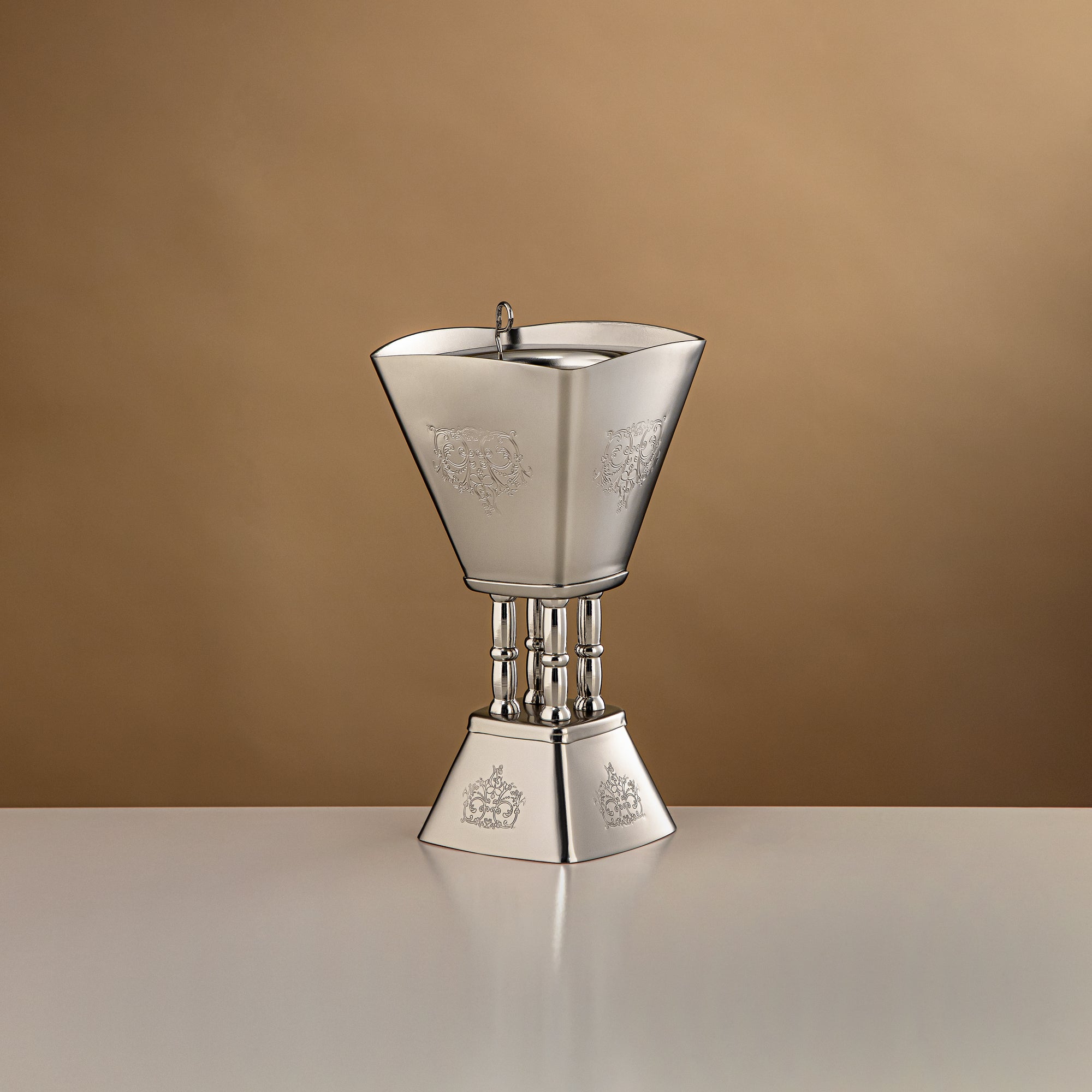 المرجان مبخرة حصيرة 20 سم نيكل - HT2506079