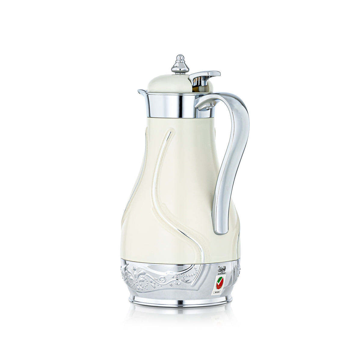 طقم المرجان للترامس قطعتين أبيض وفضي - QKP-0700/1000Q330YZC-H195N