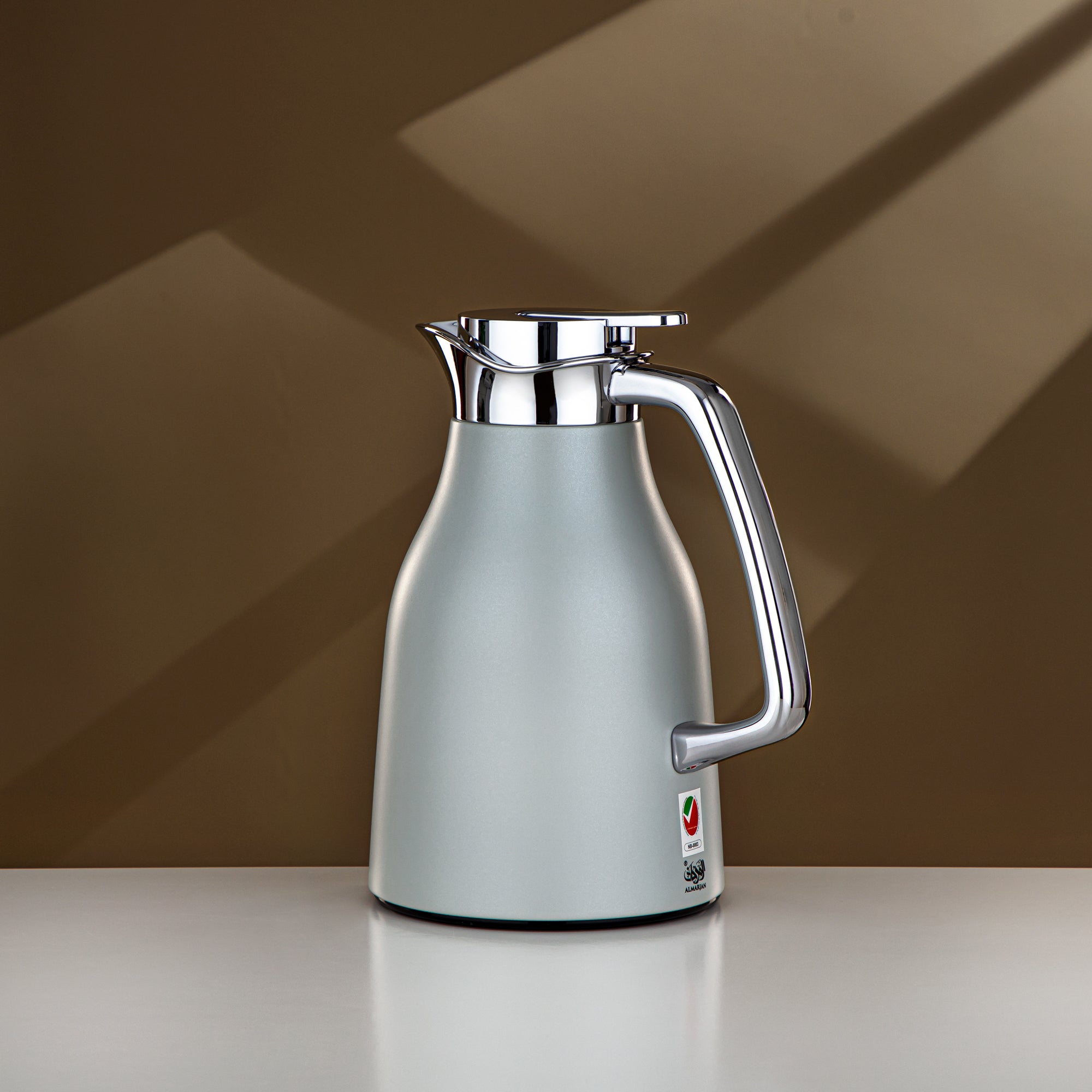 المرجان طقم ترامس Matt Grey & Silver 0.7L + 1L (RGC-0700Q265YZC+1000Q265YZC) – تقديم أنيق | رمضان و التجمعات