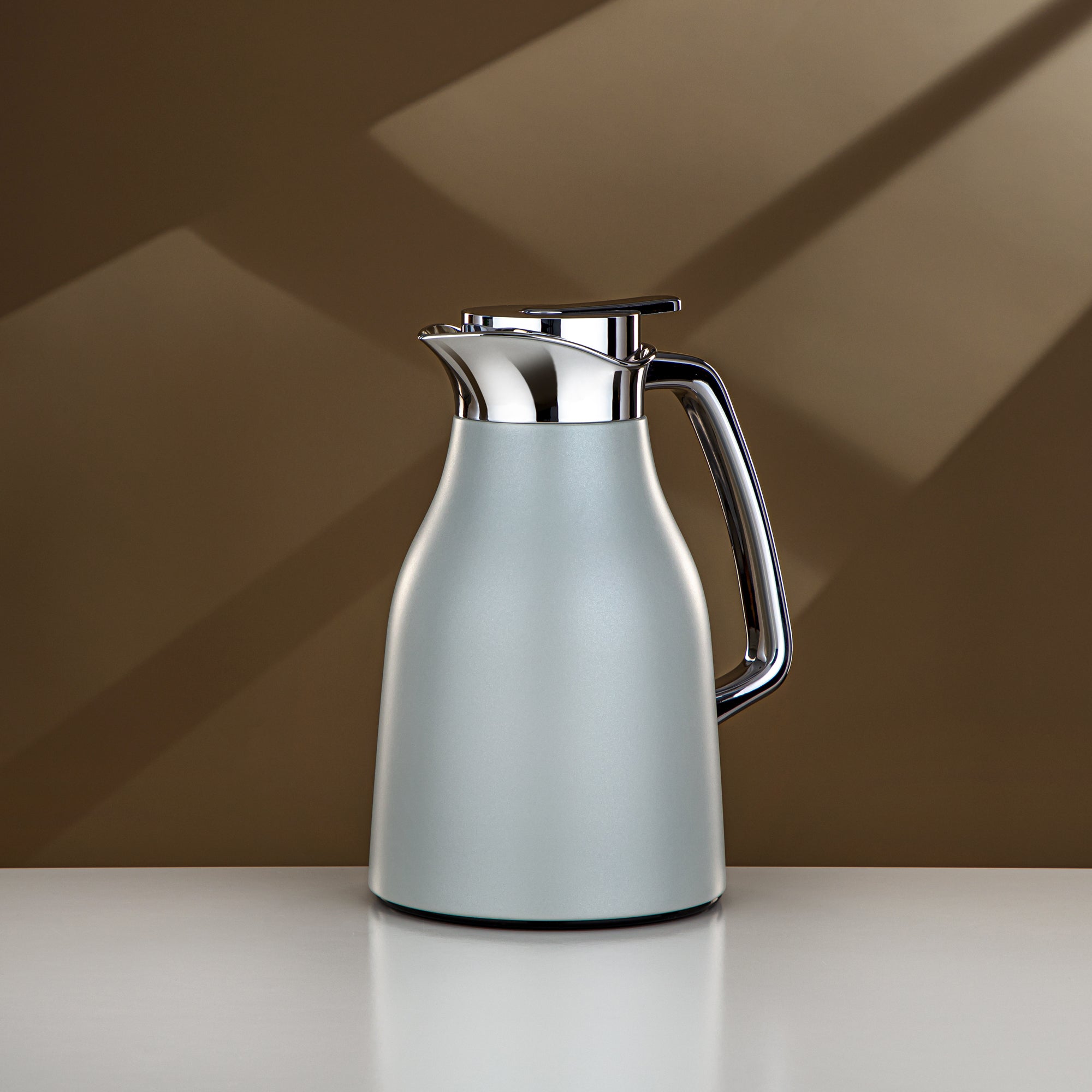 المرجان طقم ترامس Matt Grey & Silver 0.7L + 1L (RGC-0700Q265YZC+1000Q265YZC) – تقديم أنيق | رمضان و التجمعات