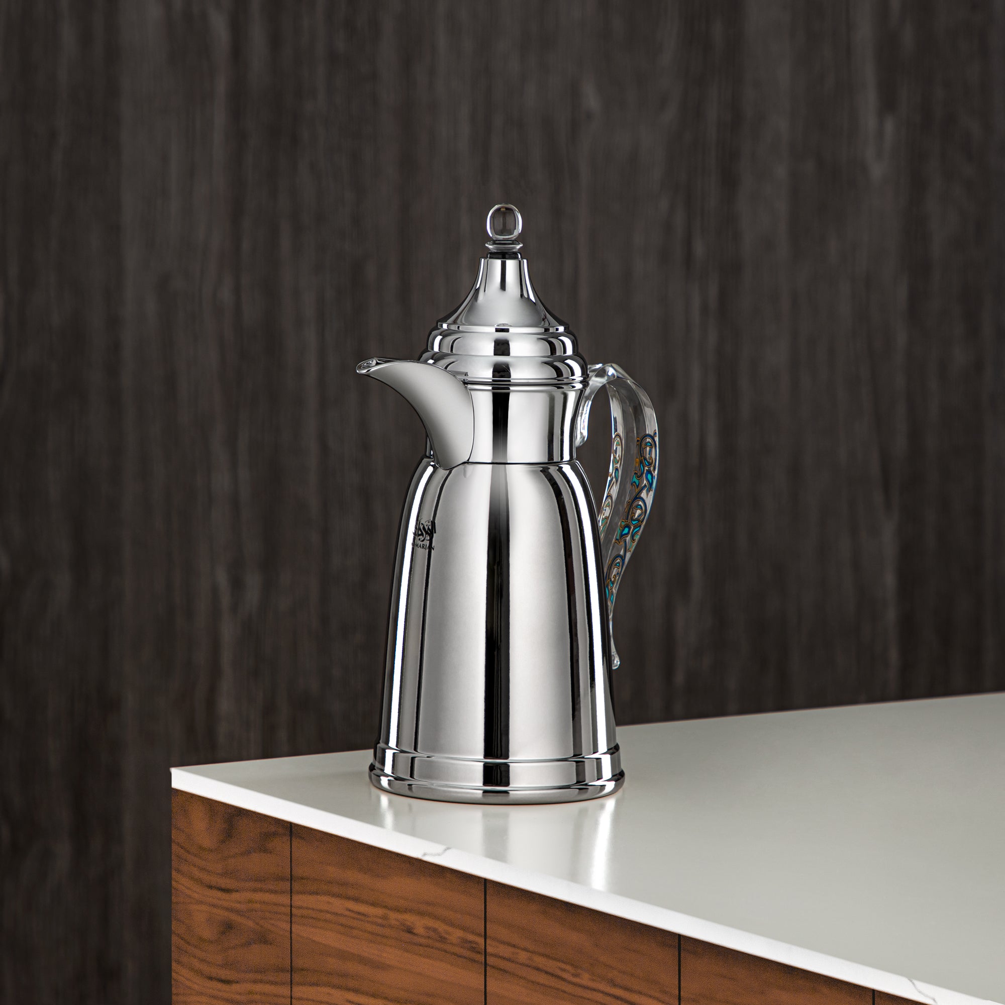 المرجان 600 مل جدار مزدوج من ستانلس ستيل فضي - SM-2E02-060 C/BLU