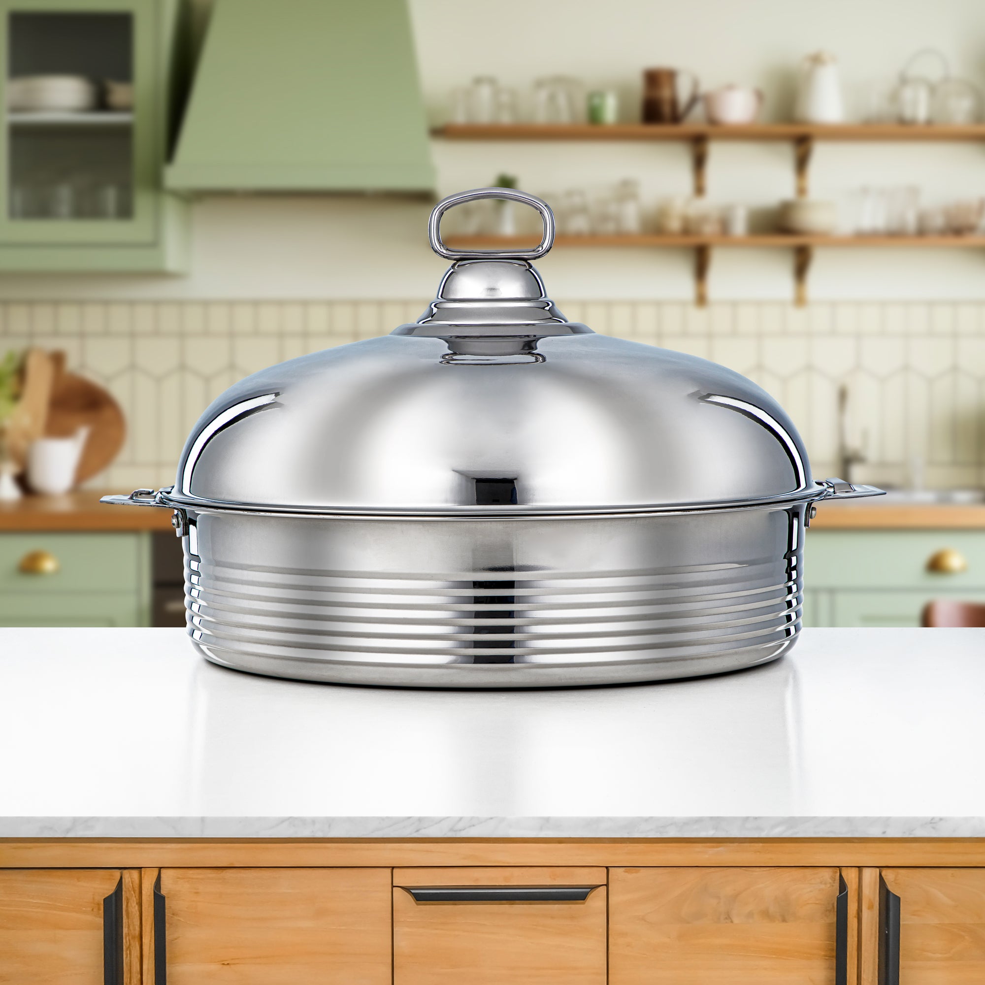 حرارات المرجان 40 سم من مجموعة ديوان ستانلس ستيل - H24P19