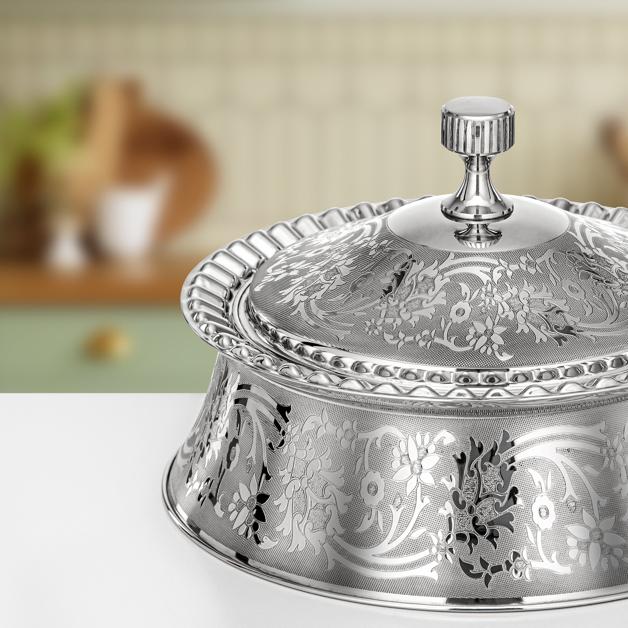 حرارات المرجان ستانلس ستيل 25 سم – مجموعة أفراح