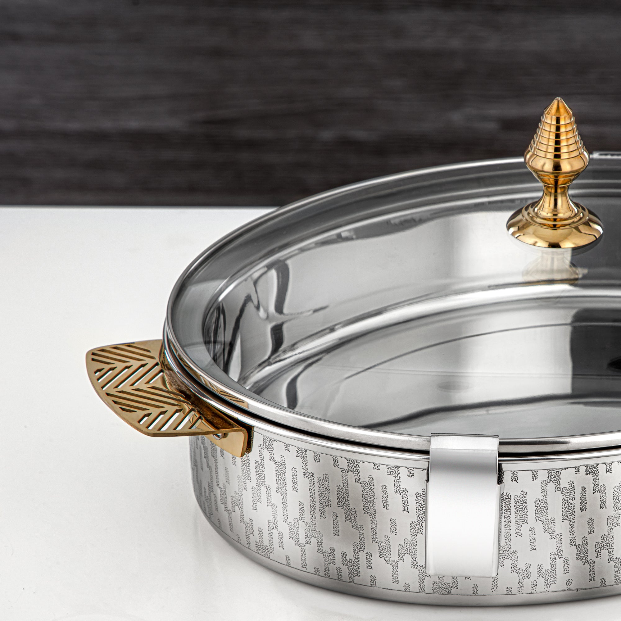 حرارات المرجان ماندى كوليكشن ٣٥ سم فضي وذهبي