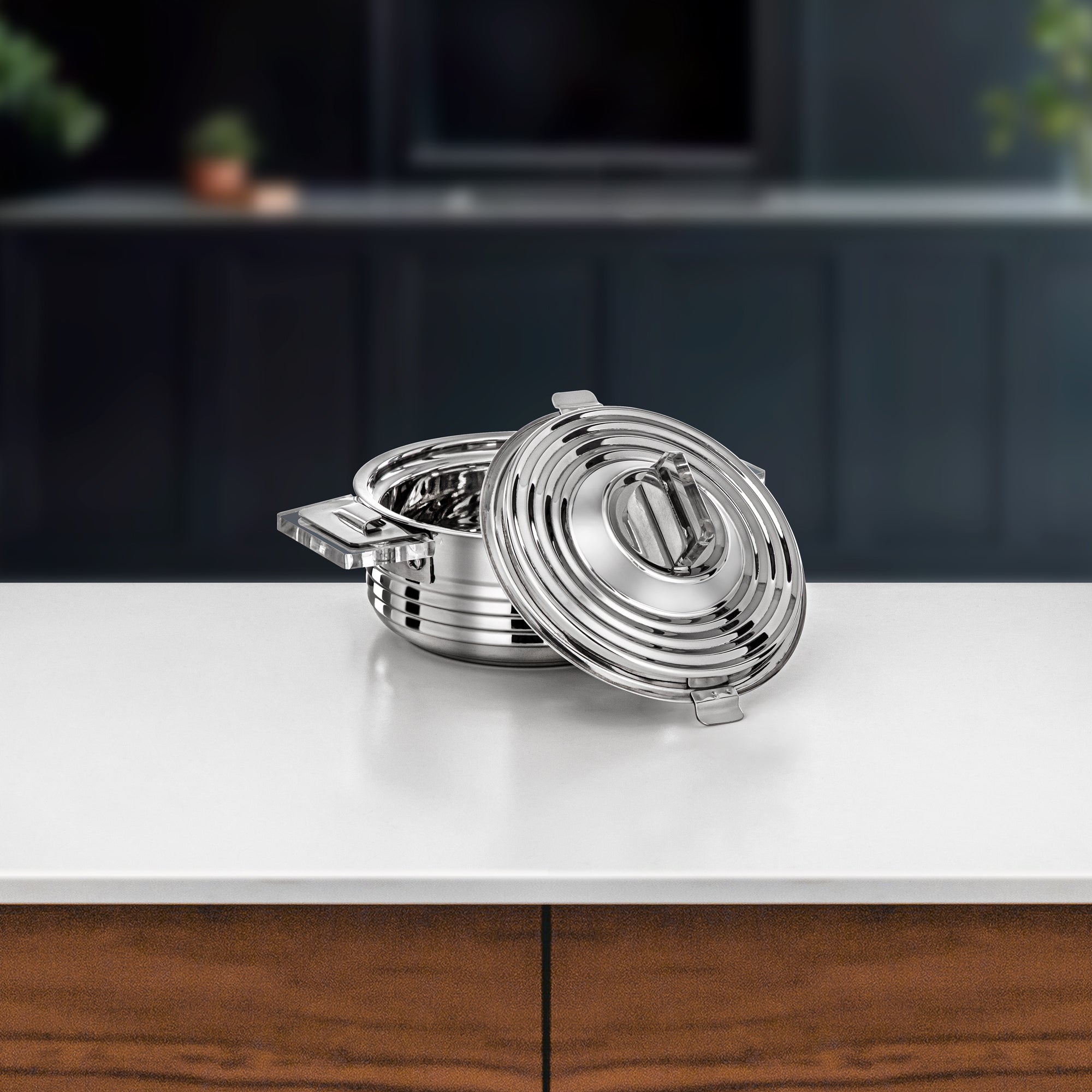 المرجان مهرة حرارات 1 لتر فضي (H25P3)