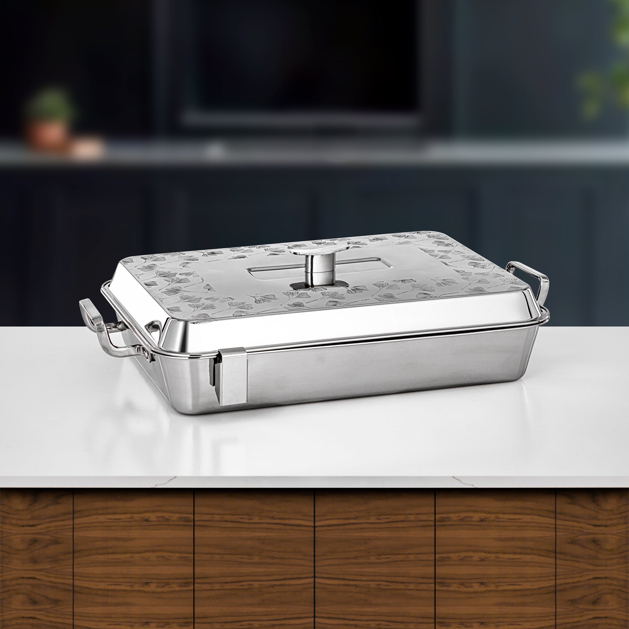 Almarjan Badr Hot Pot 40cm Silver