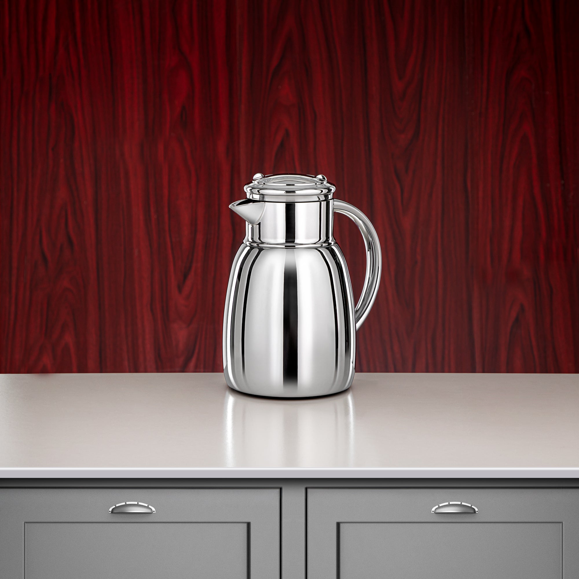 Almarjan Vacuum Flask Set, 0.35L + 0.65L + 1L, Silver (ULC-0350/0650/1000 C) - For Every Occasion