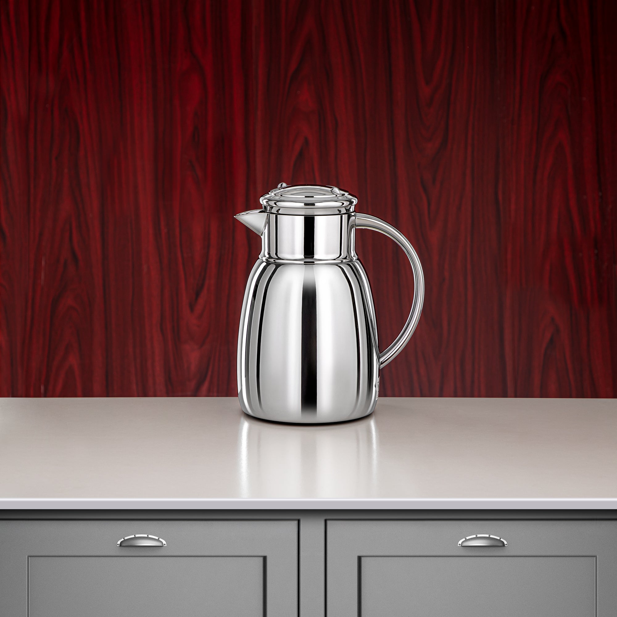 Almarjan Vacuum Flask Set, 0.35L + 0.65L + 1L, Silver (ULC-0350/0650/1000 C) - For Every Occasion