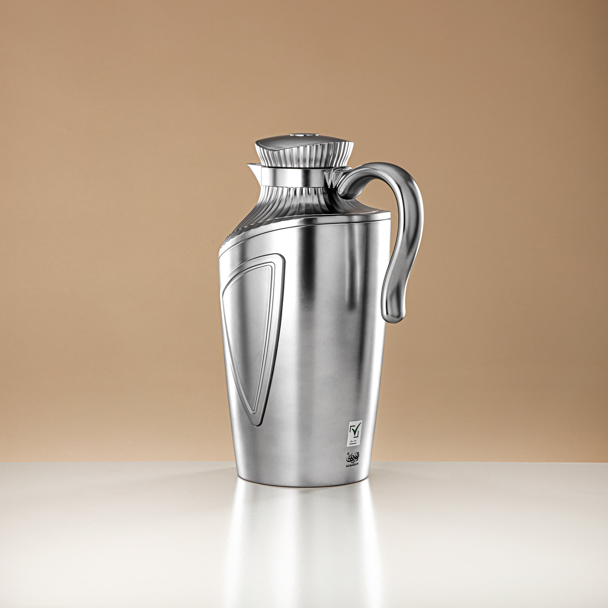 المرجان طقم ترامس قطعتان فضي مطفي - UWP-0700/1000 E23