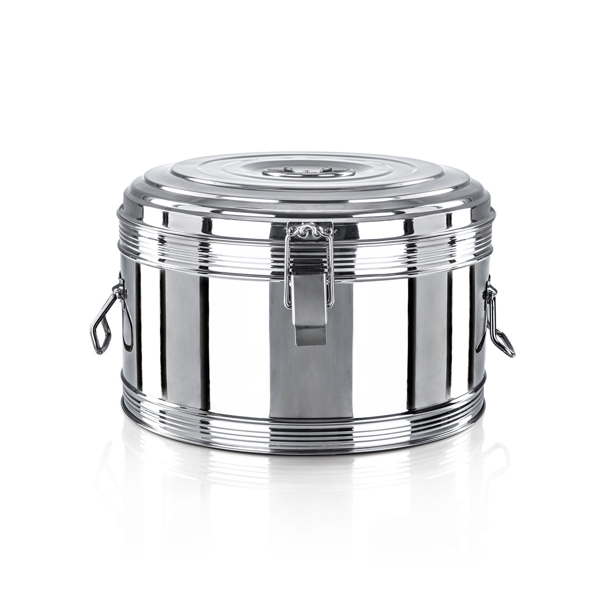 Almarjan 20 Liter Professional Stainless Steel Hot Pot Silver - STS0290082