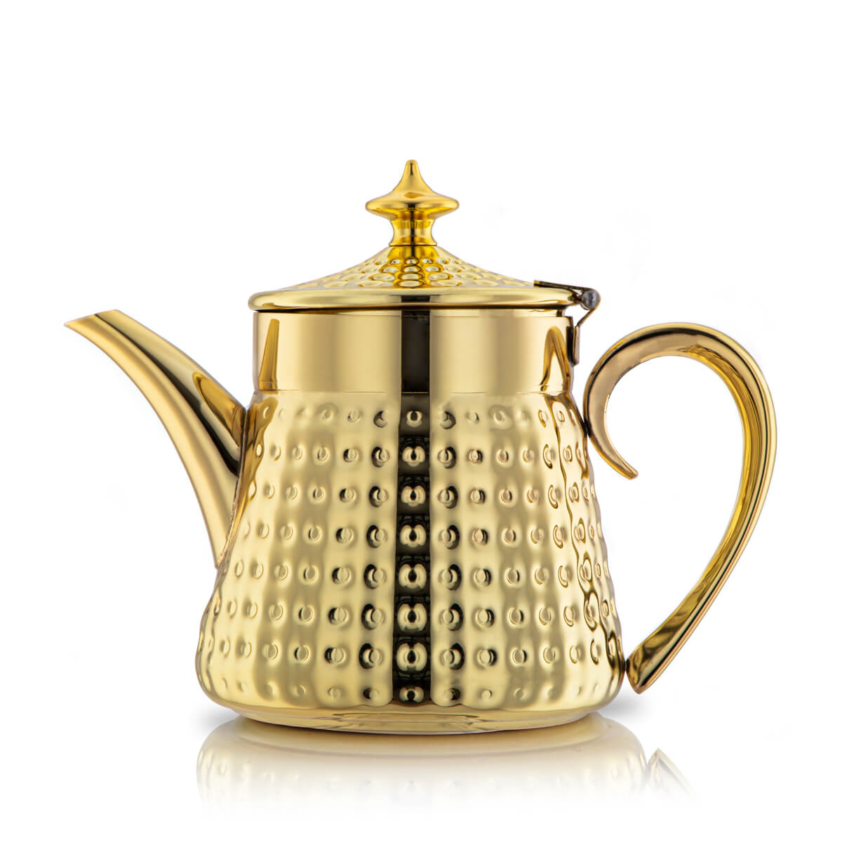 Almarjan 0.7 Liter Stainless Steel Teapot Gold - STS0010608