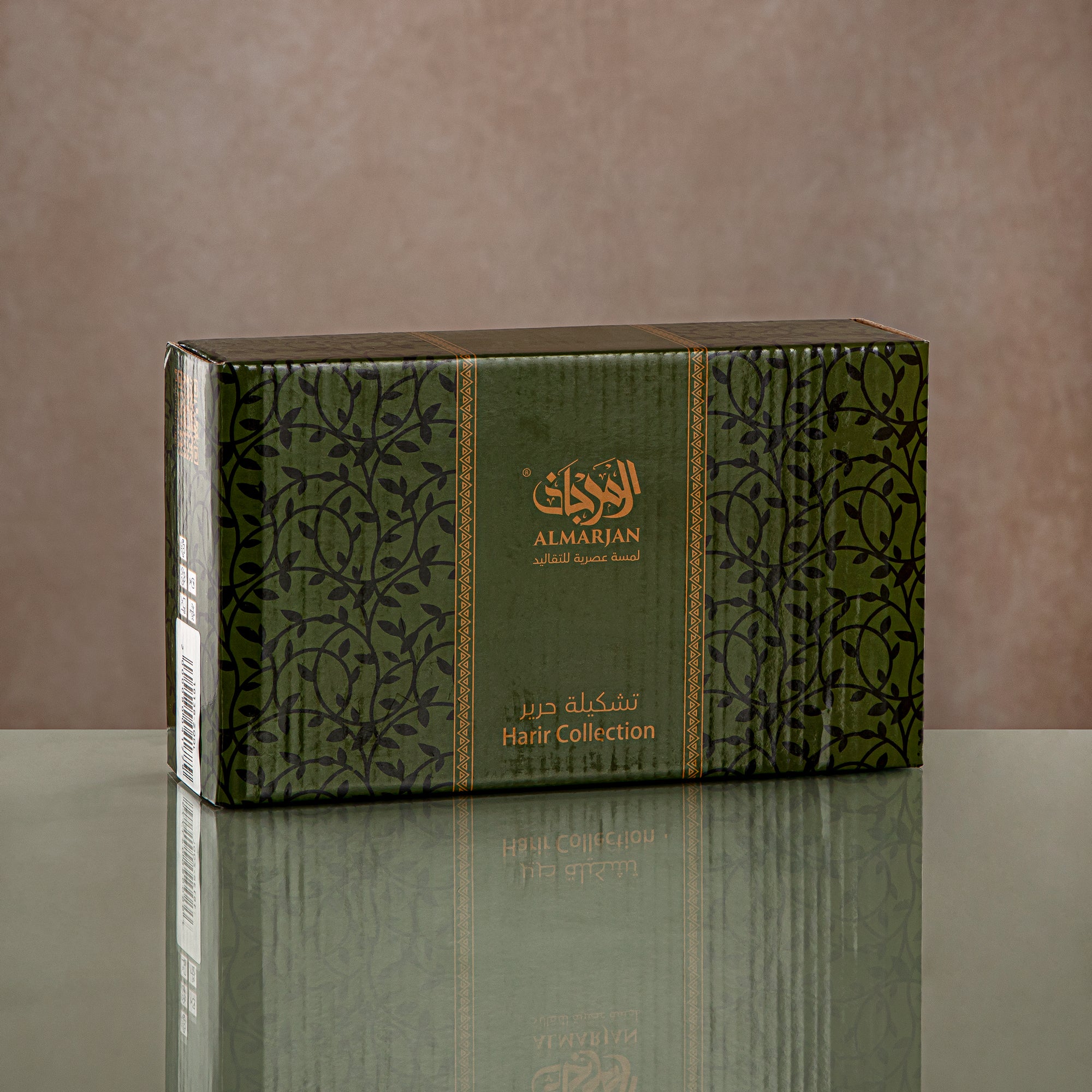 Almarjan Cawa Cup Set Clear & Gold 6 pieces (1013B-YCS-GLD) Gatherings, special occasions, Ramadan, eid