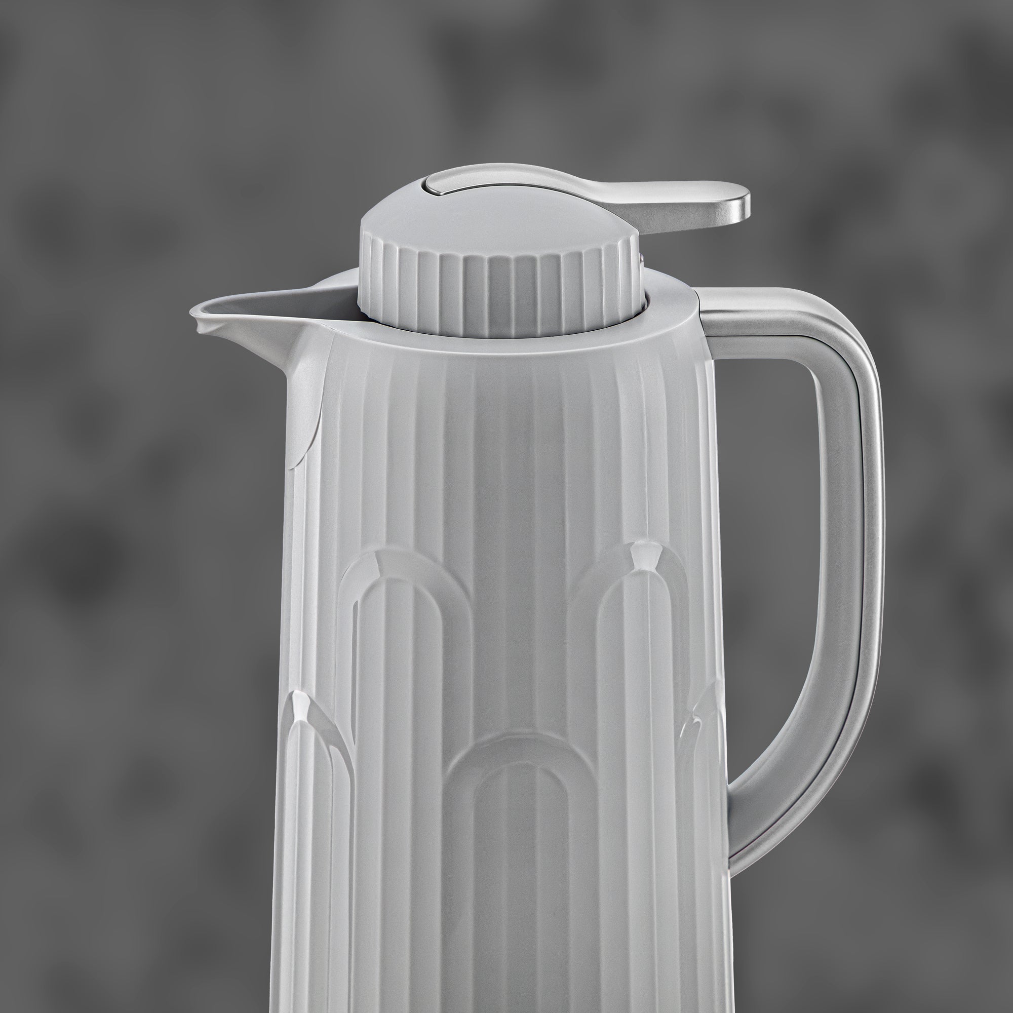 طقم ترامس المرجان 1 لتر + 1 لتر رمادي وفضي