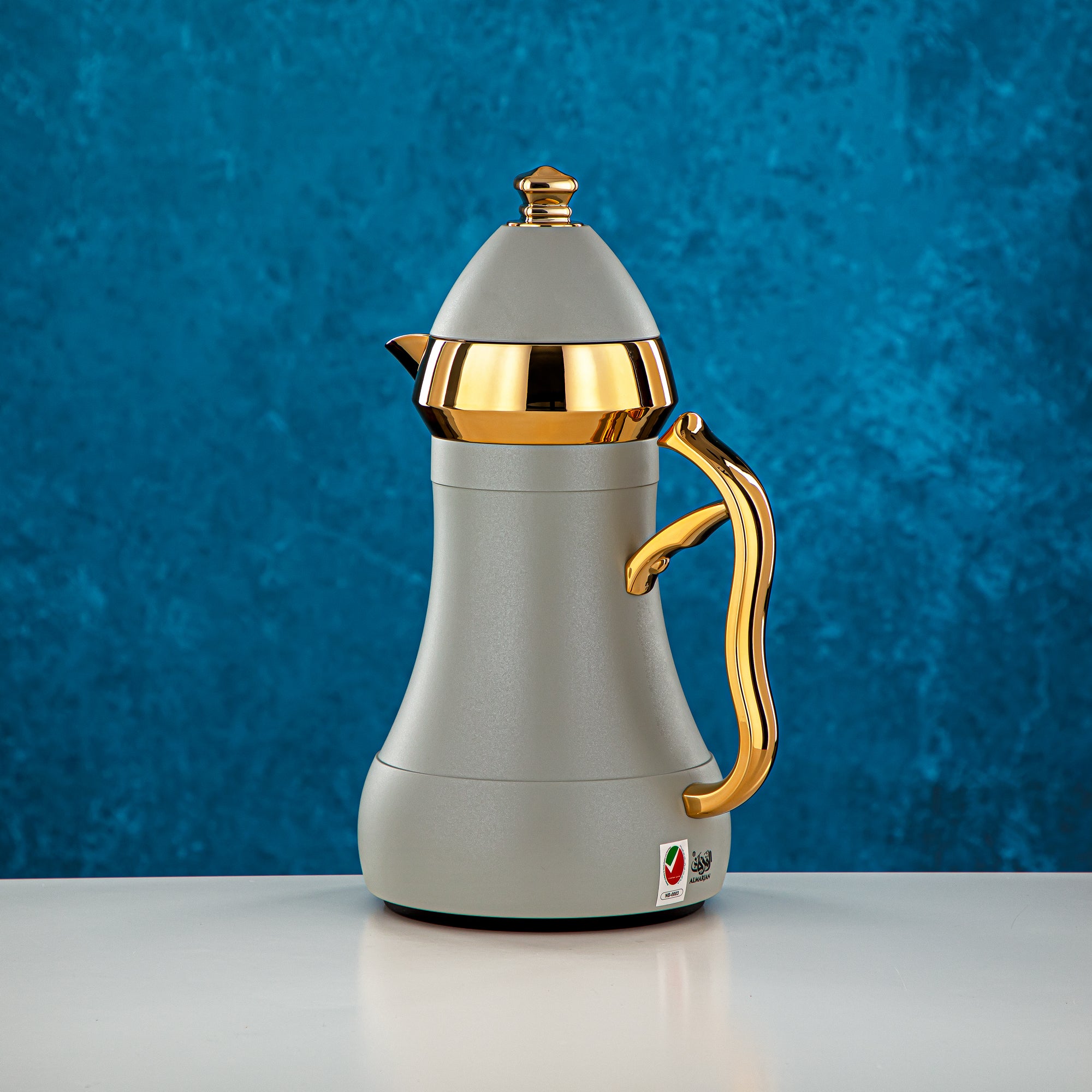 المرجان طقم ترامس</i> قطعتين أخضر وذهبي - AMJ-070/B070Q265YZC95