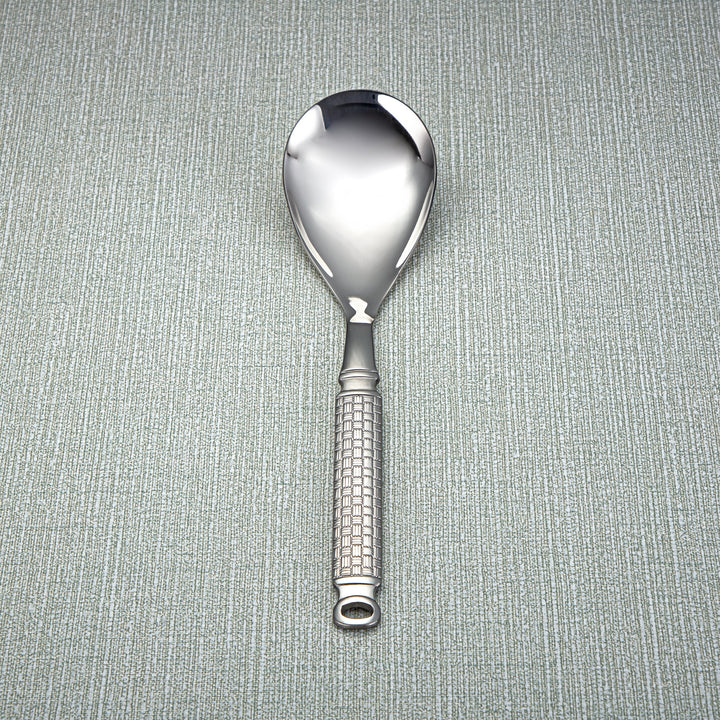 Almarjan Stainless Steel Rice Spoon Silver - CUT0010311