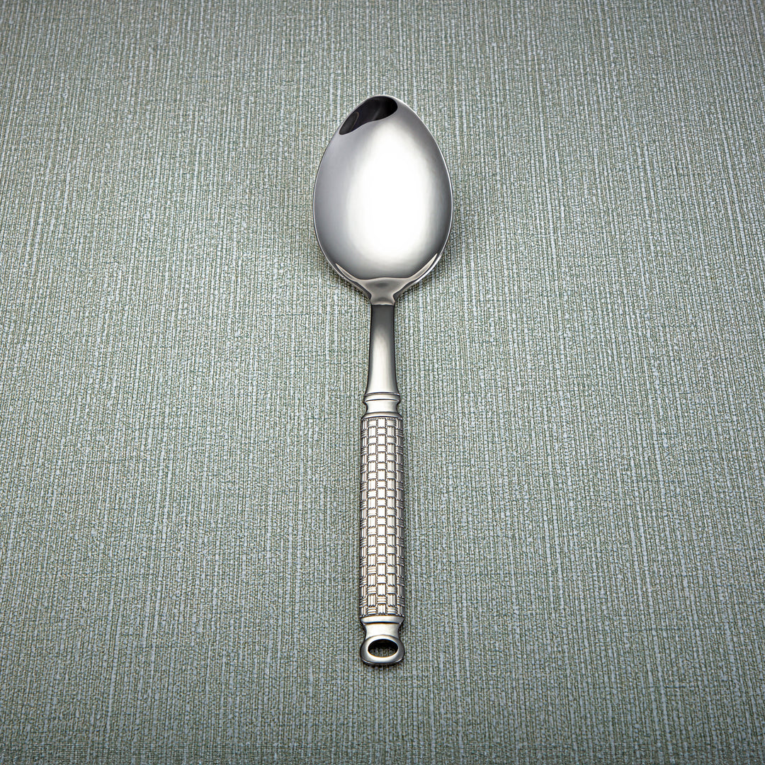 Almarjan Stainless Steel Pasting Spoon Small Silver - CUT0010313