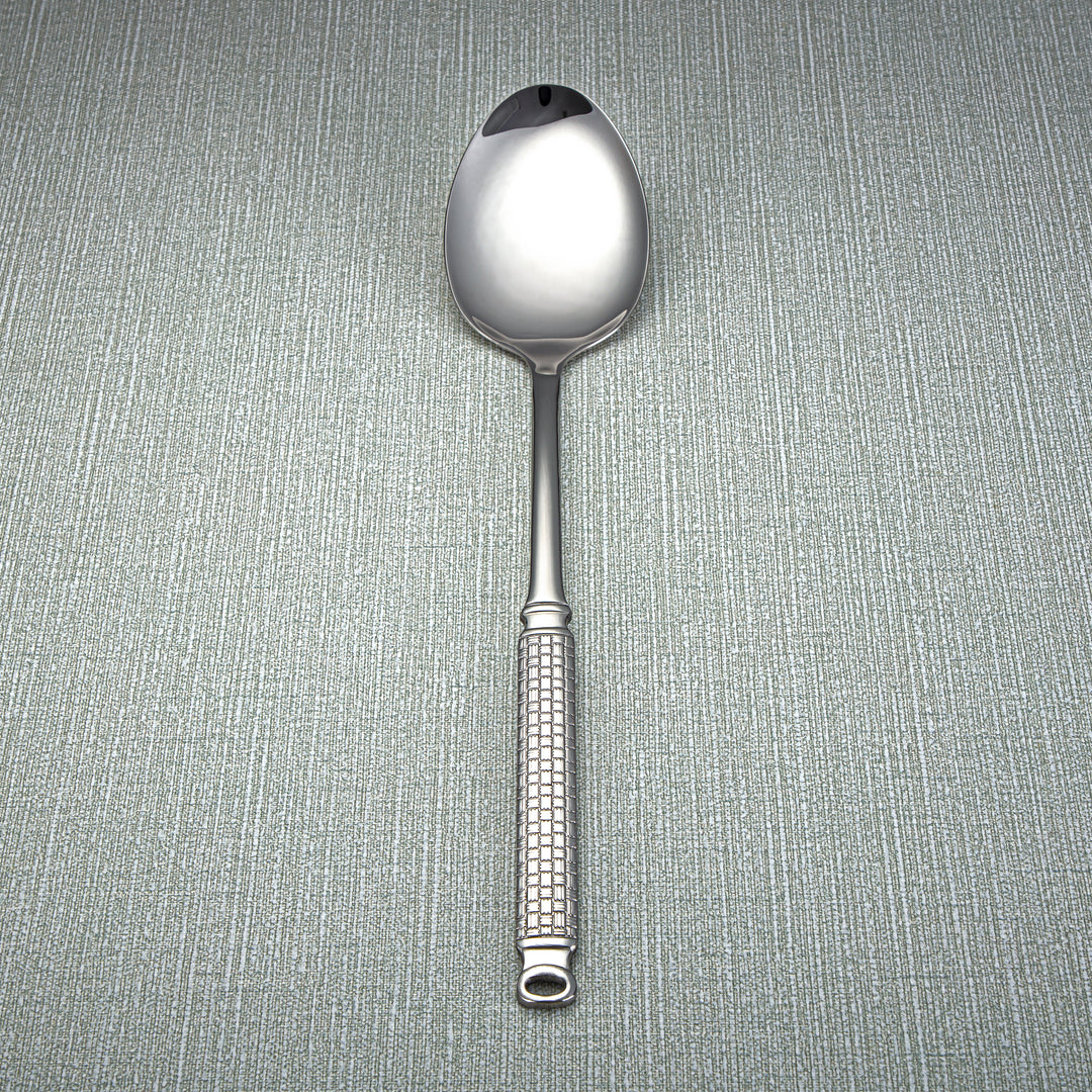 Almarjan Stainless Steel Pasting Spoon Silver - CUT0010332