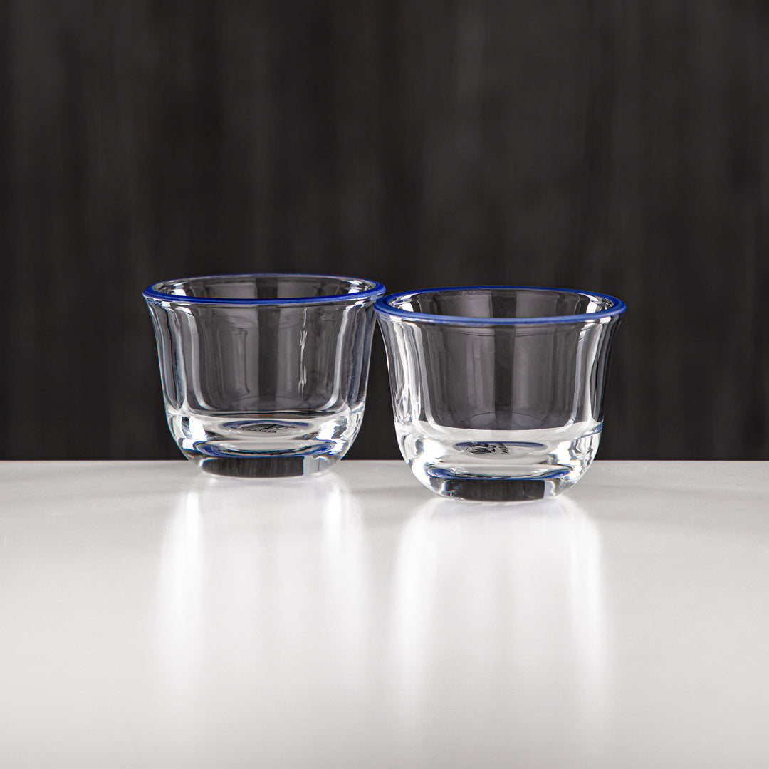 Almarjan 6 Pieces Borosilicate Glass Cawa Cup Set - FB803-6 NAV
