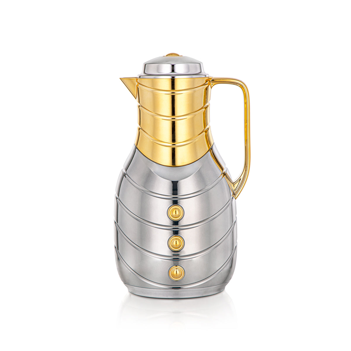 Almarjan 2 Pieces Vacuum Flask Set Soft Silver & Gold - FG203AB-100 C/G