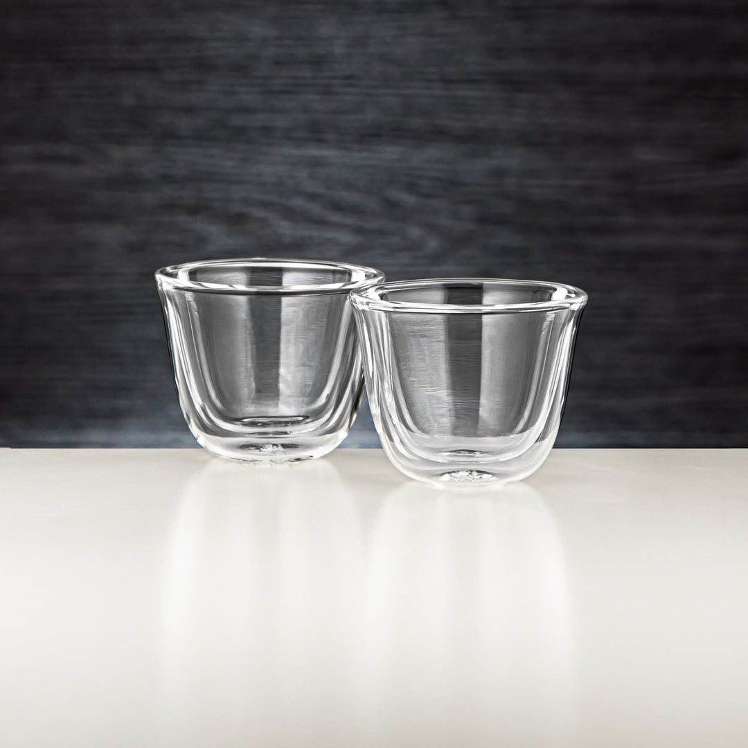 Almarjan 6 Pieces Double Wall Glass Cawa Cup - GLS0010106