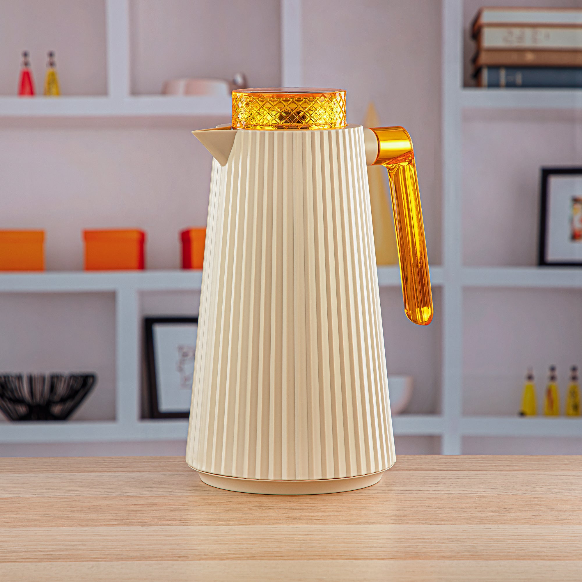 المرجان طقم ترامس قطعتين بيج - GT106-100/130 BG/G/AB