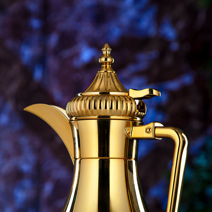 Almarjan 0.35 Liter Vacuum Flask Gold - GWD-035-G