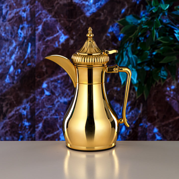 Almarjan 0.35 Liter Vacuum Flask Gold - GWD-035-G