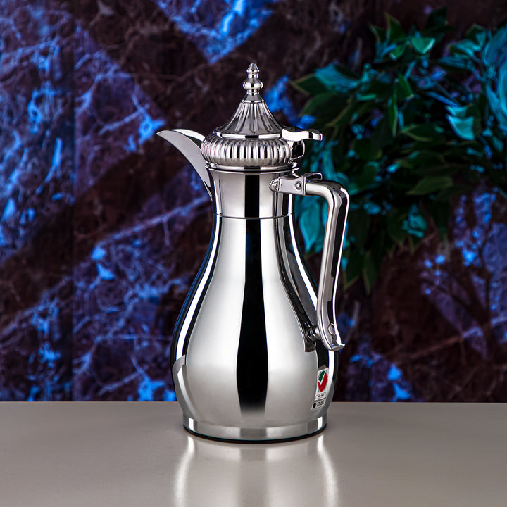 Almarjan 0.6 Liter Vacuum Flask Silver - GWD-060-S
