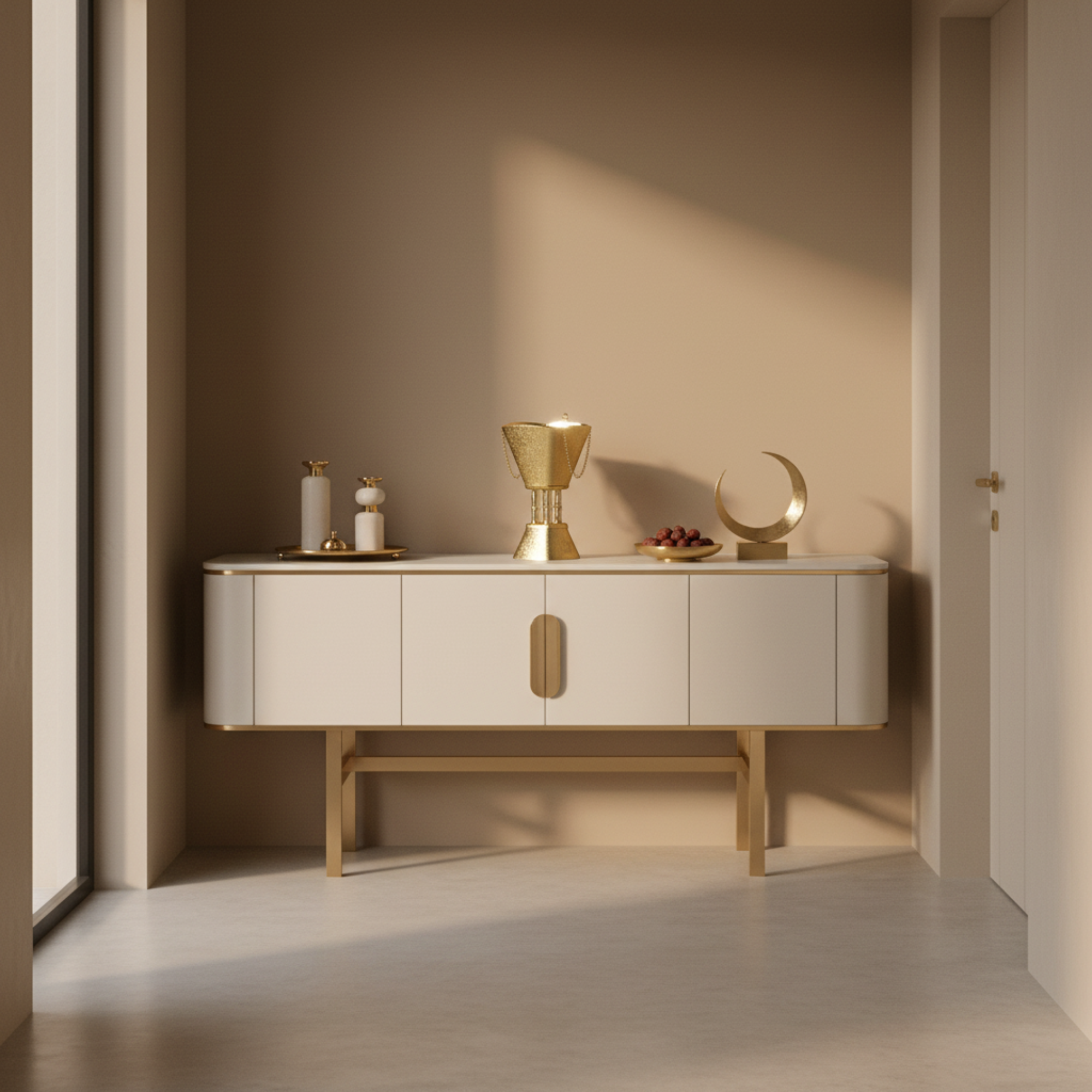 مبخرة المرجان من النحاس بتأثير التشقق 20 سم