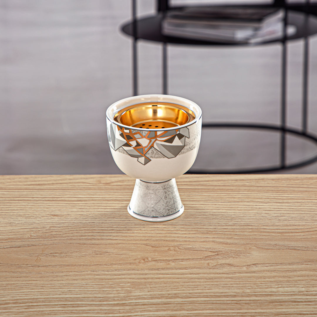 Almarjan 11 CM Fonon Collection Porcelain Incense Burner - 1235