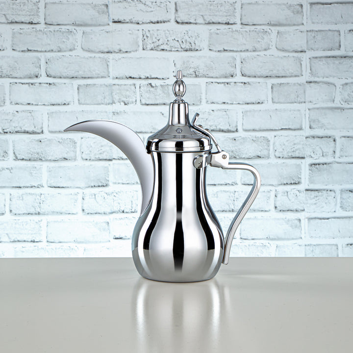 Almarjan 2 Pieces Albawadi Collection Stainless Steel Tea & Coffee Set - STS0013124
