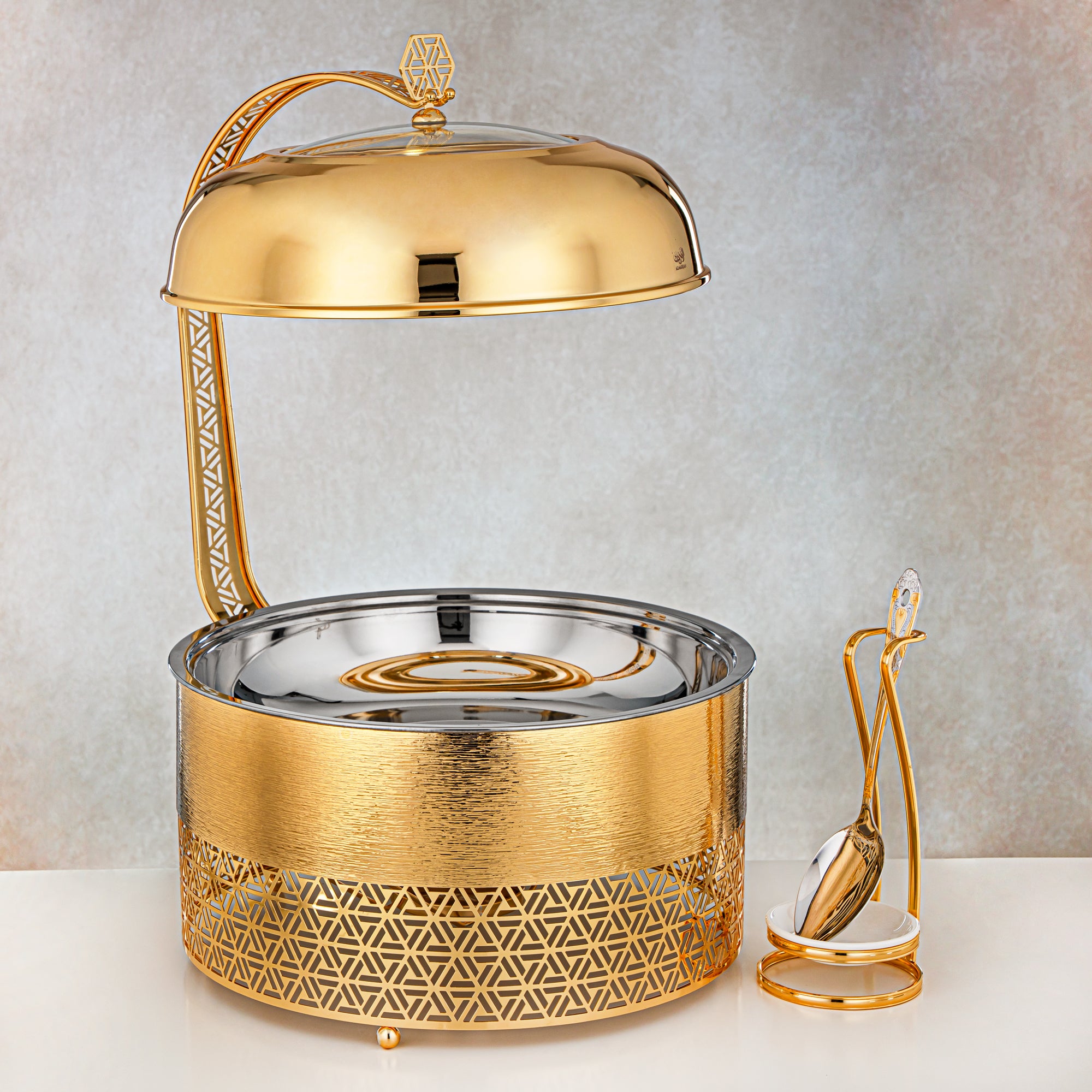 Almarjan 6500 ML Chafing Dish Gold - STS0013205