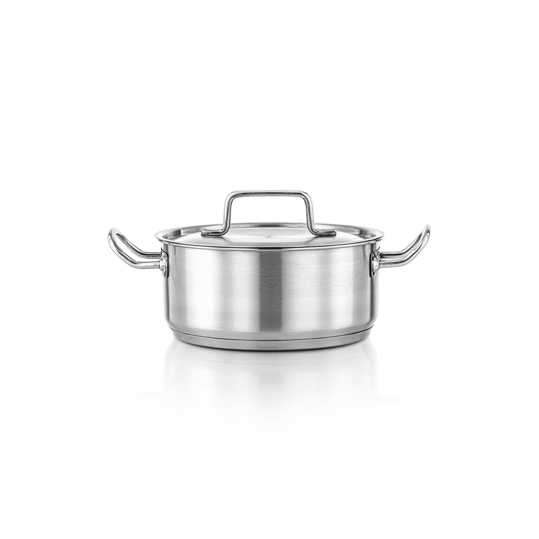 Almarjan 22 CM Professional Collection Stainless Steel Cooking Pot - STS0299002
