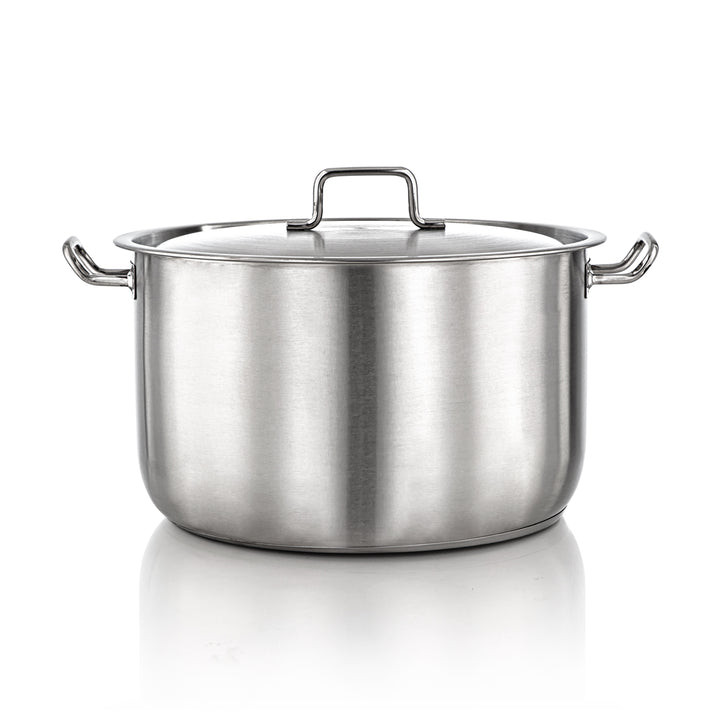 Almarjan 45 CM Professional Collection Stainless Steel Stock Cooking Pot - STS0299018