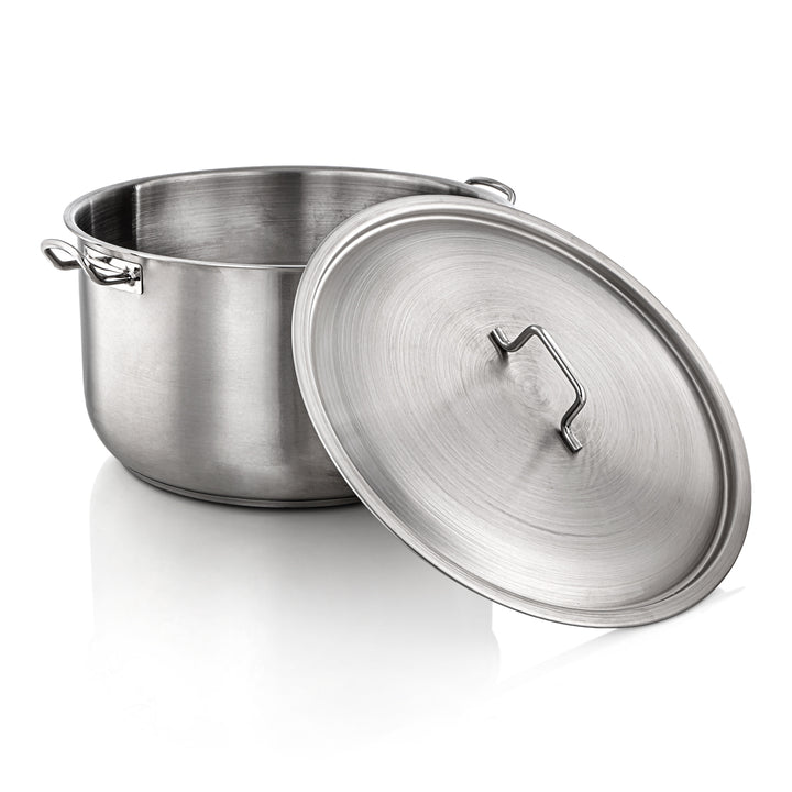 Almarjan 50 CM Professional Collection Stainless Steel Stock Cooking Pot - STS0299019
