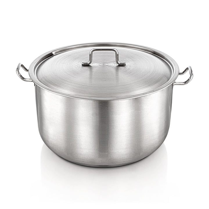 Almarjan 50 CM Professional Collection Stainless Steel Stock Cooking Pot - STS0299019