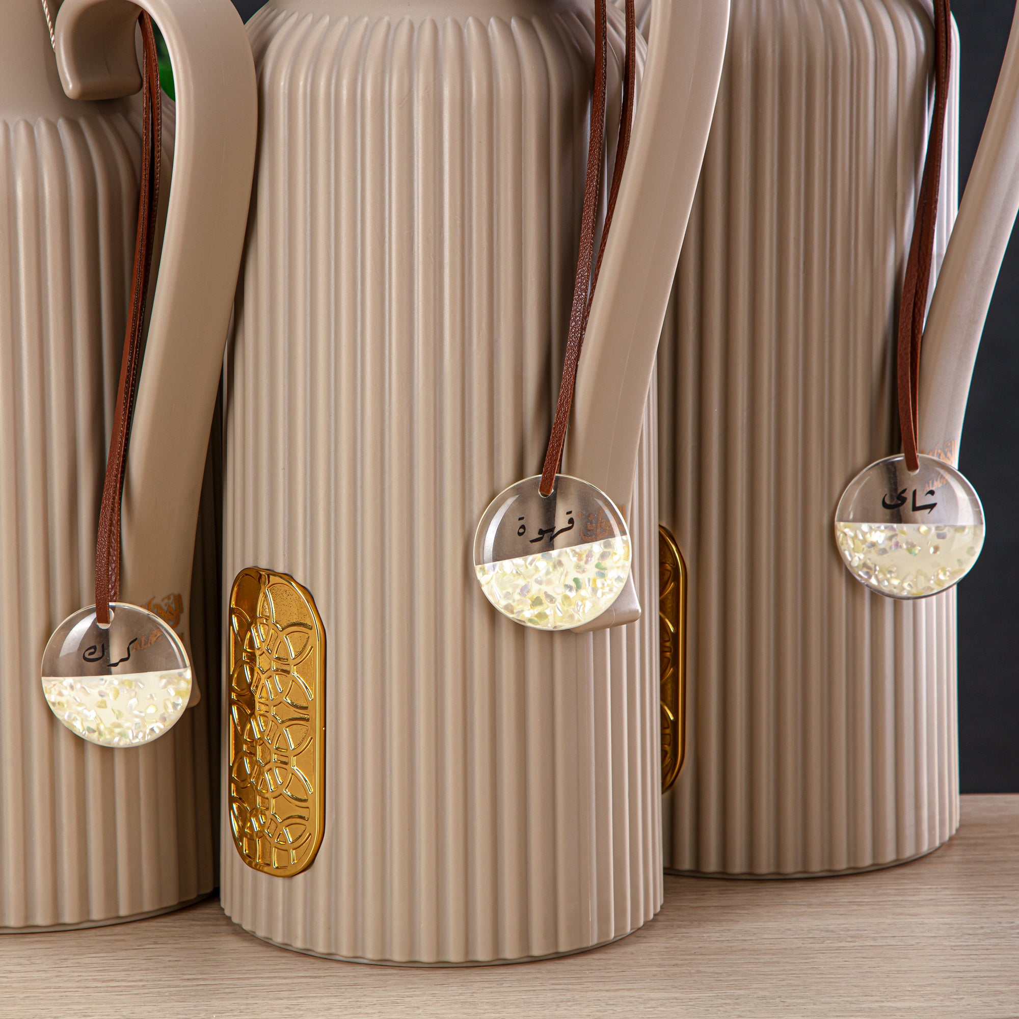 المرجان طقم بطاقات دائرية 3 قطع ترامس - TRHG-1