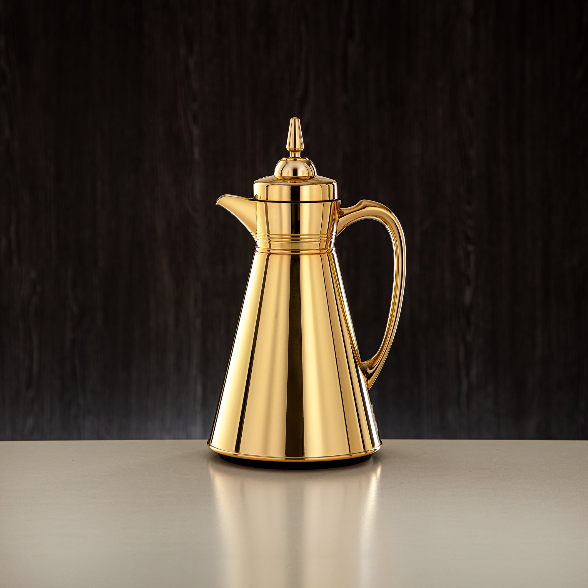 ألمرجان طقم ترامس، 0.7 لتر + 1 لتر، ذهبي (UBC-A0700/B1000 C95) - أدوات تقديم رمضان