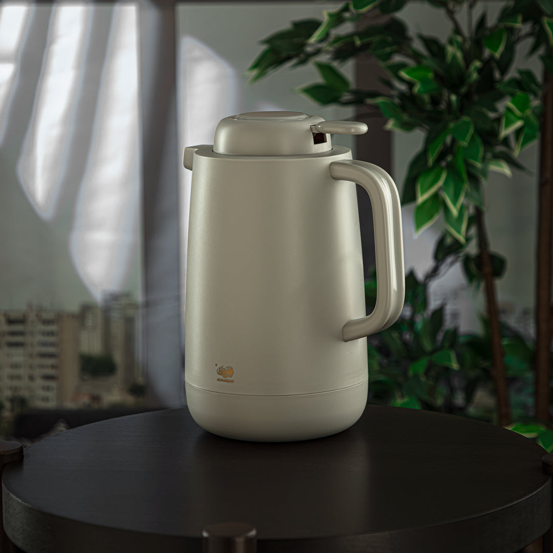Almarjan 1.5 Liter Vacuum Flask Matt Soft Grey - UKM22-150 MSG