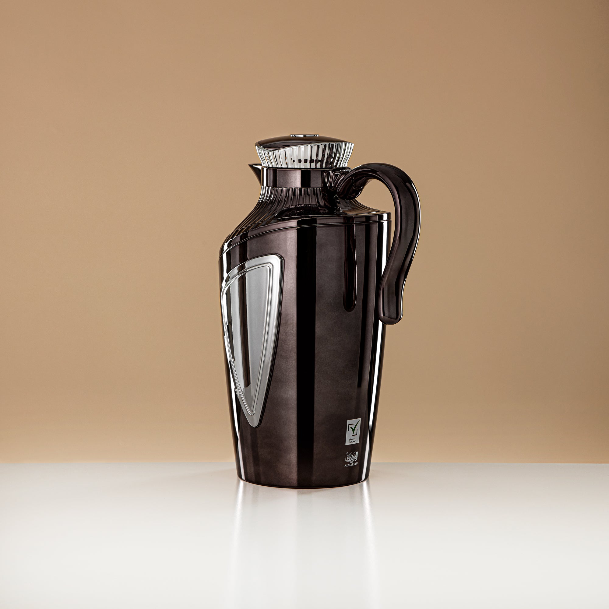 المرجان طقم ترامس قطعتان لون بندقية وفضي - UWP-0700/1000 E10C